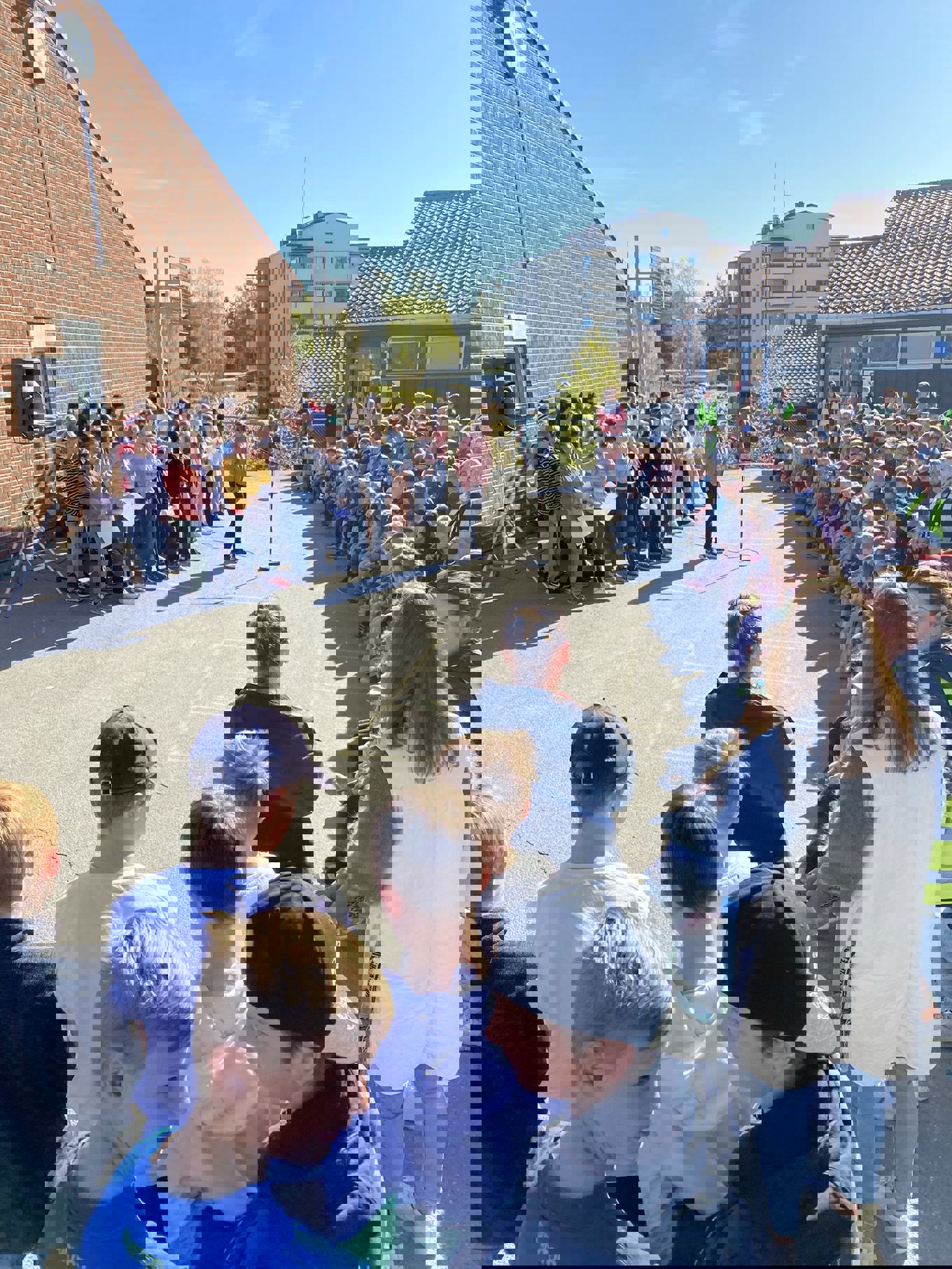 Fellessamling på skolen